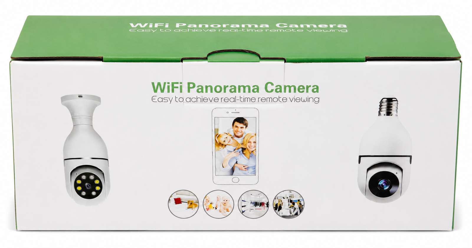 Cámara WiFi Panorámica 360°
